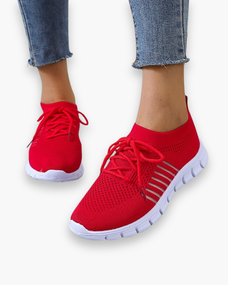 Damen Bequeme Atmungsaktive Sneakers | Sportlich