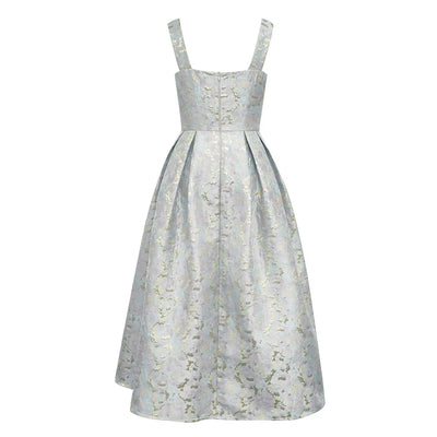 Hilary - Frauen Kleid Blume ärmellos