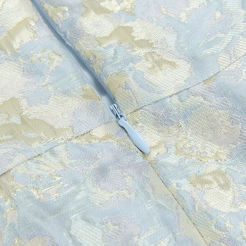 Hilary - Frauen Kleid Blume ärmellos