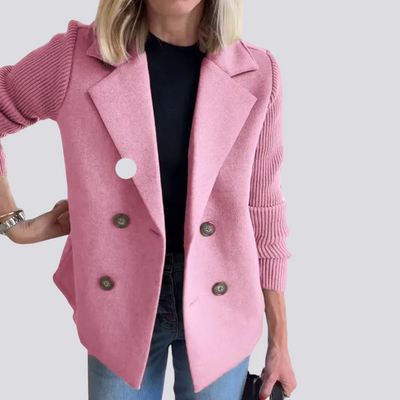 Milane - Eleganter Blazer mit Strickärmeln