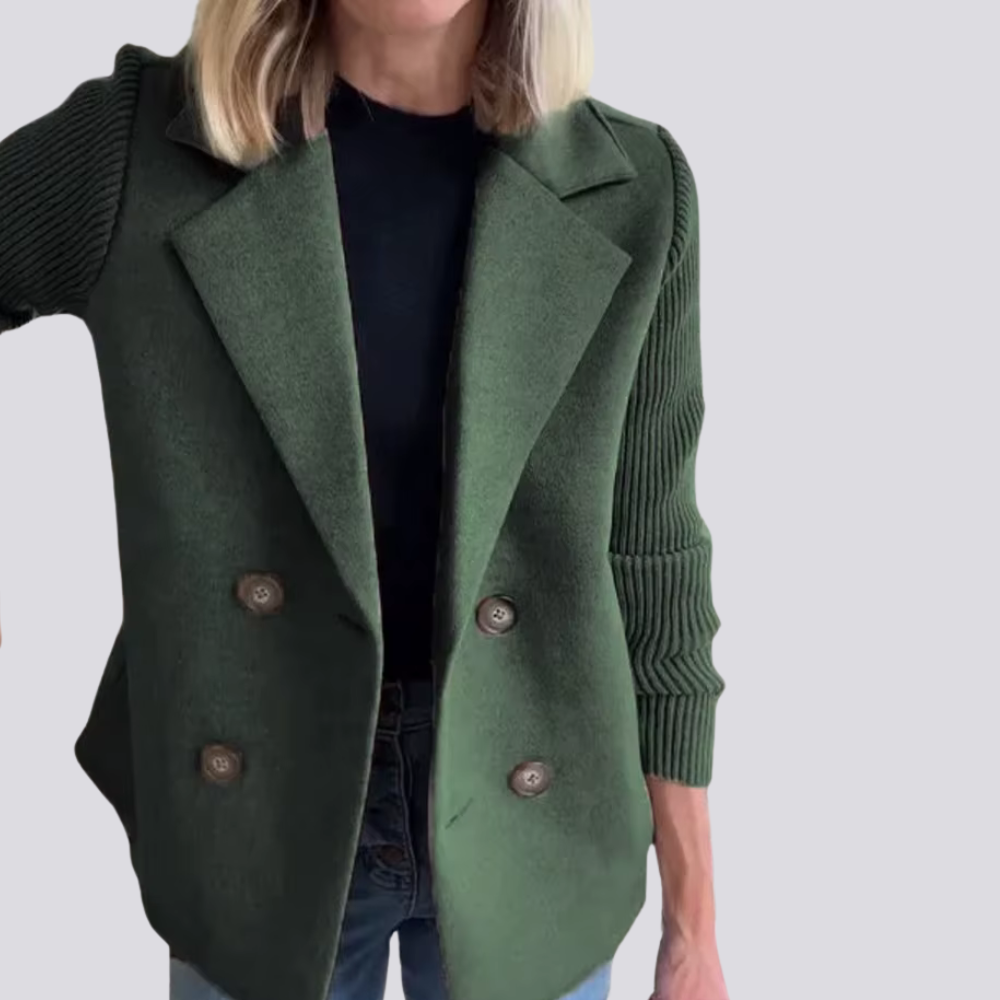 Milane - Eleganter Blazer mit Strickärmeln