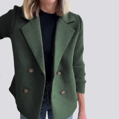 Milane - Eleganter Blazer mit Strickärmeln