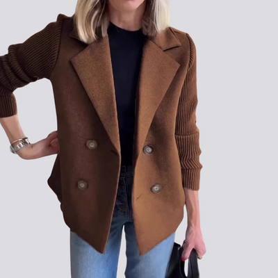 Milane - Eleganter Blazer mit Strickärmeln