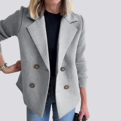 Milane - Eleganter Blazer mit Strickärmeln