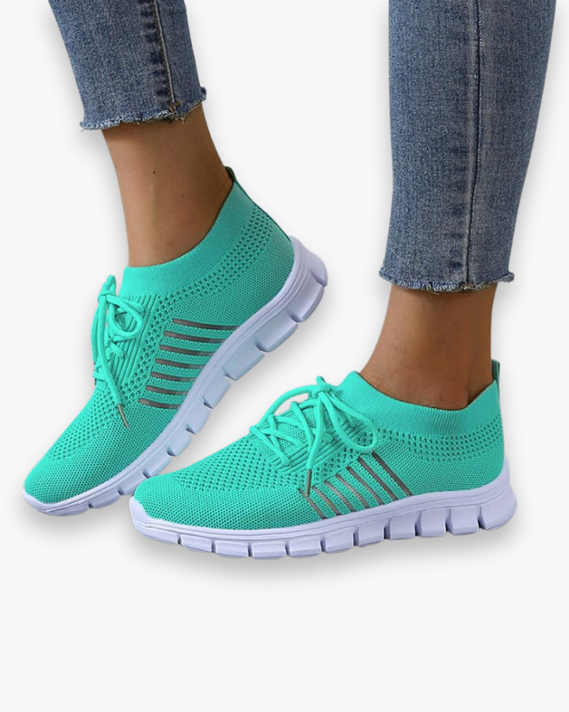 Damen Bequeme Atmungsaktive Sneakers | Sportlich