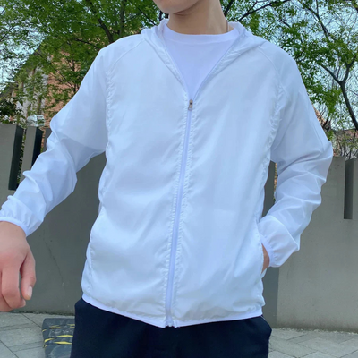 Windjacke Mit Reißverschluss Für Herren | Kapuze