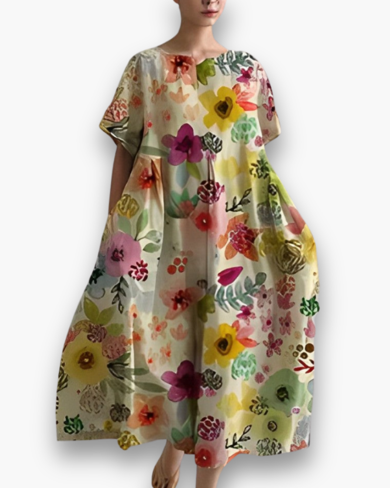 Damen Stylish Bedrucktes Kleid | Casual