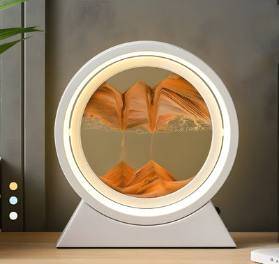 SandFlow Lampe – 3D Sandscape LED Tischlampe