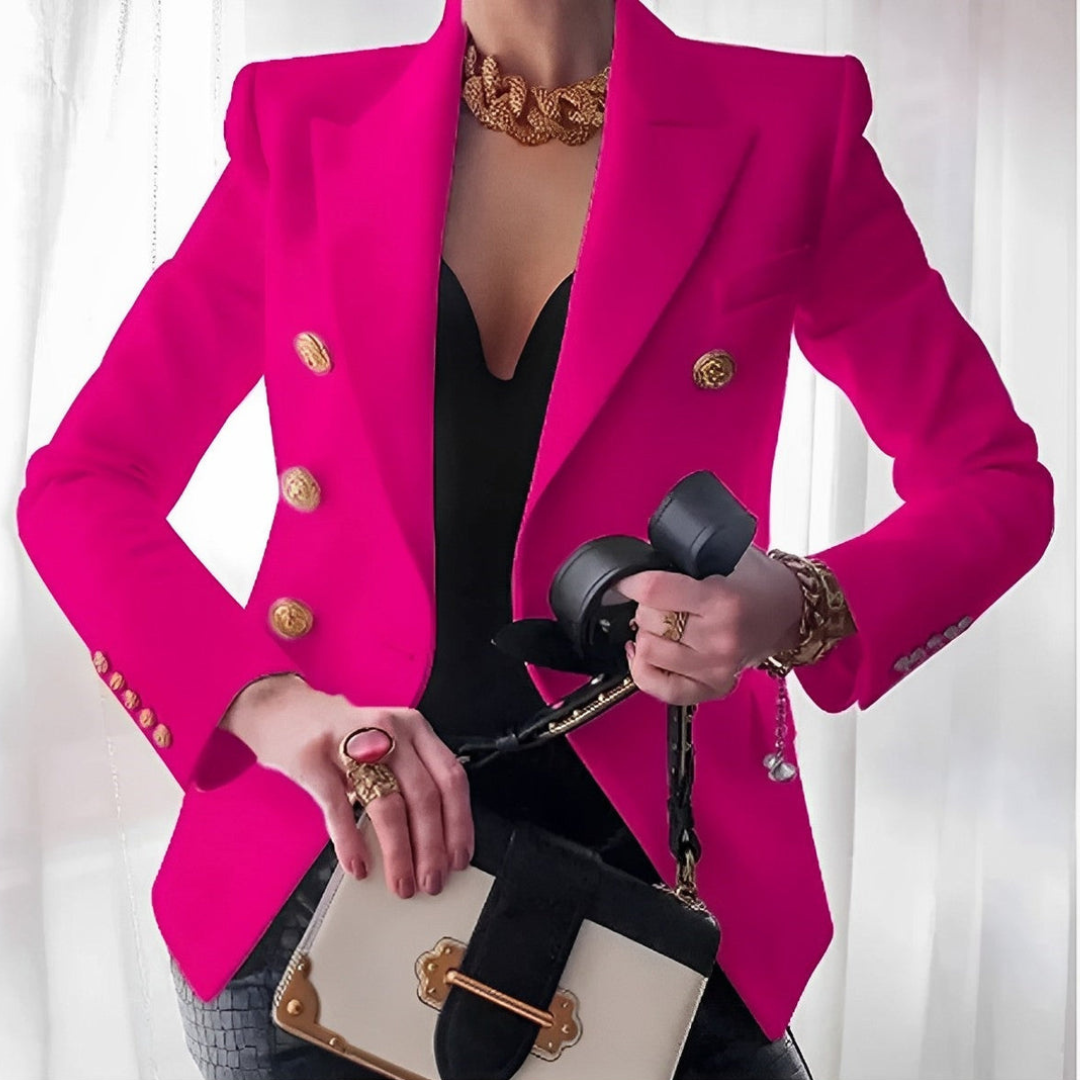 ANTJE™ | BLAZER MIT STRUKTURIERTER SCHULTER