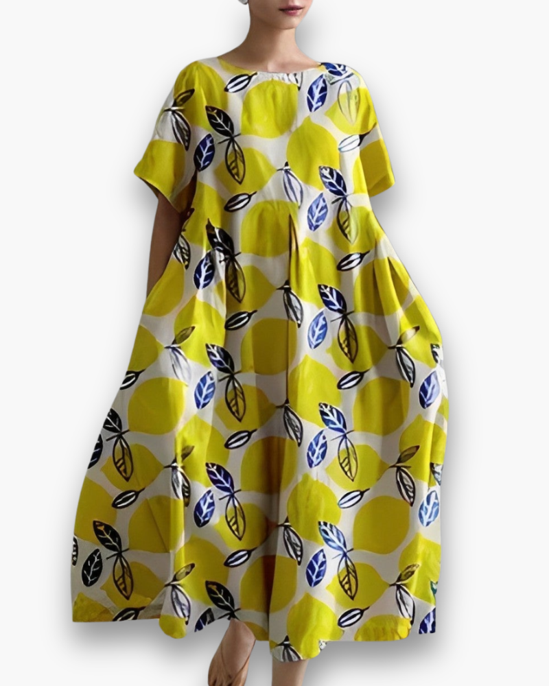 Damen Stylish Bedrucktes Kleid | Casual