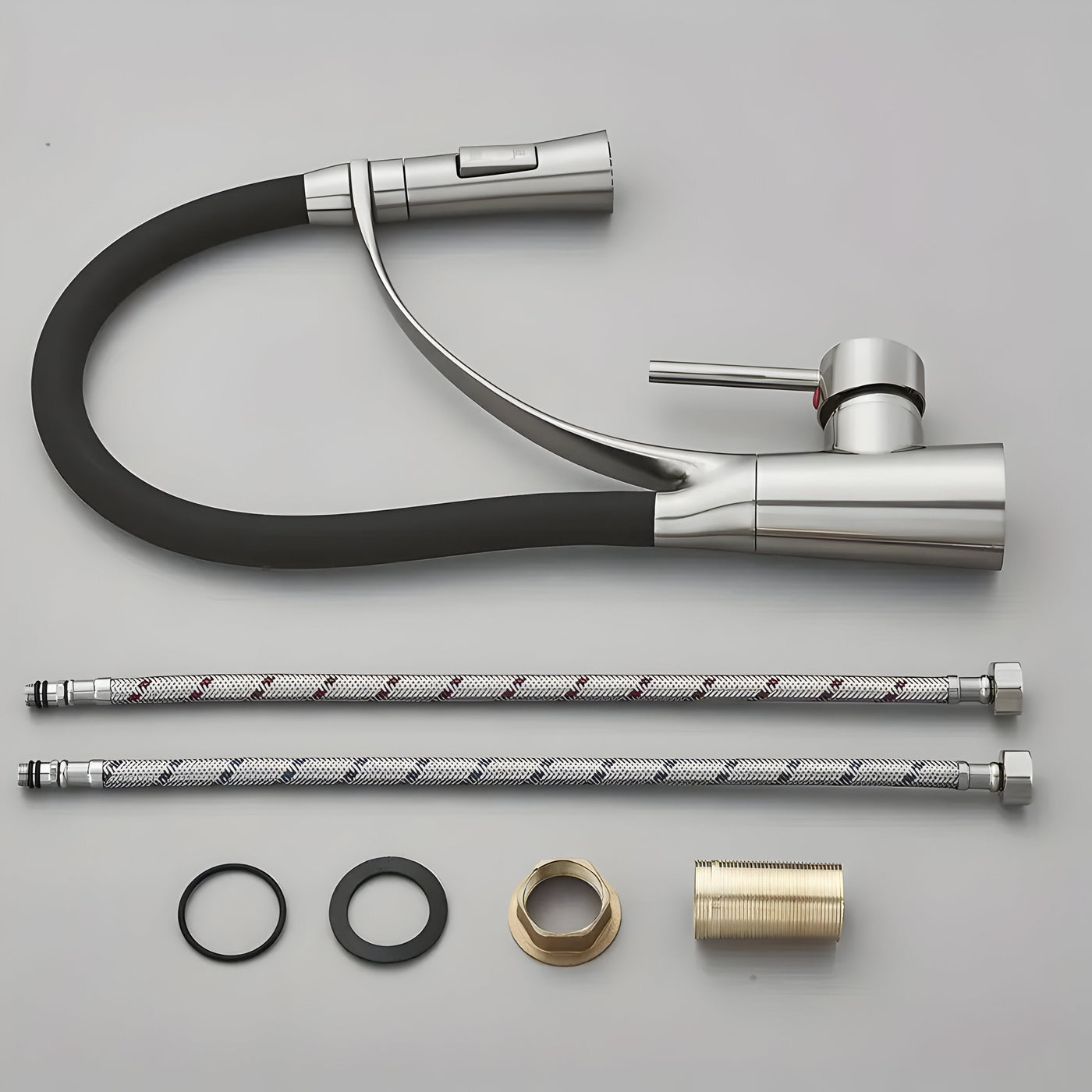 LuxSpout - Moderner 360°-Edelstahl-Auslaufhahn