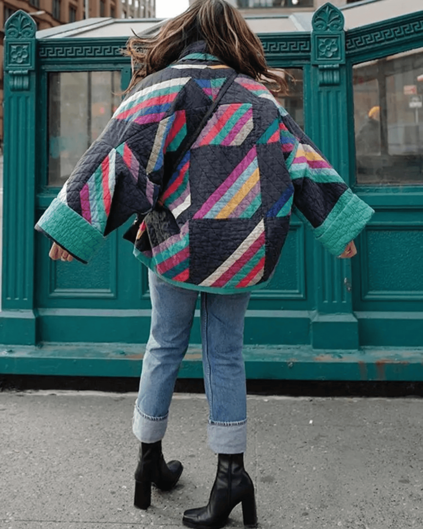 Steppjacke in Plus Size mit gemütlichem Komfort für Damen