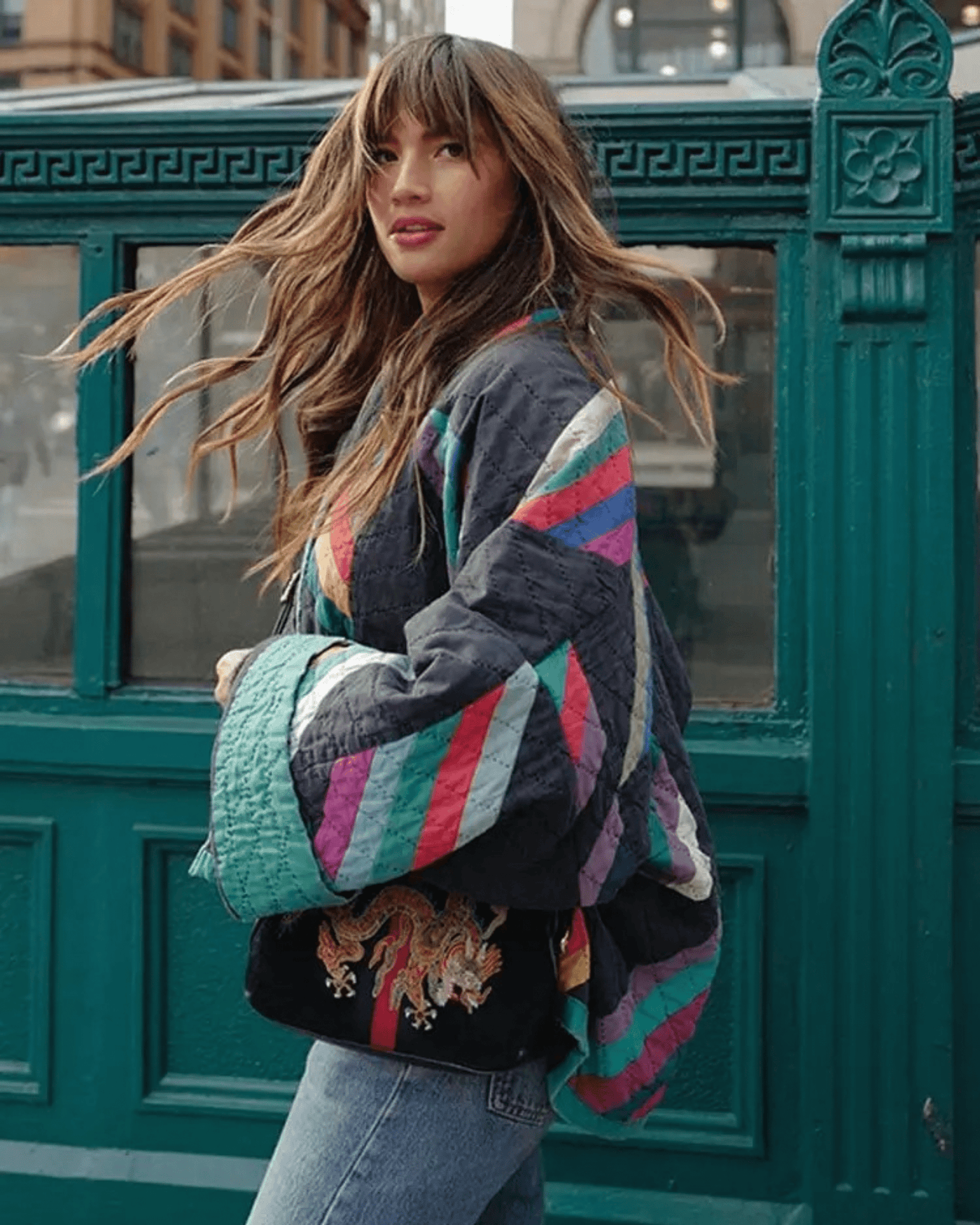 Steppjacke in Plus Size mit gemütlichem Komfort für Damen