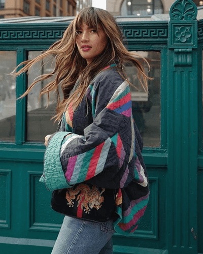 Steppjacke in Plus Size mit gemütlichem Komfort für Damen