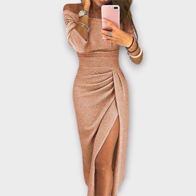 Lore®️ - Elegantes Off-Shoulder Kleid