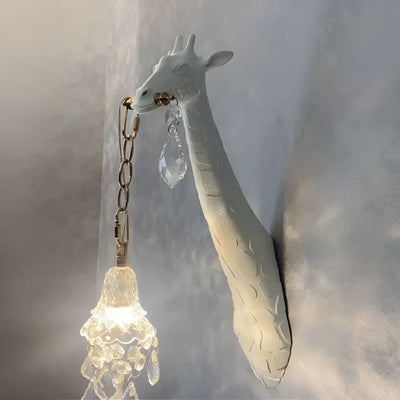 LuxeSafari Light - Dekorative Giraffen-LED-Wandlampe