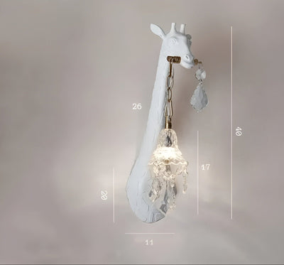 LuxeSafari Light - Dekorative Giraffen-LED-Wandlampe