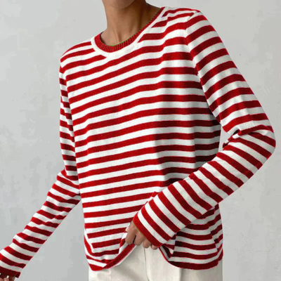MARINE - Gestreiftes Langarmshirt – Klassiker mit französischem Flair