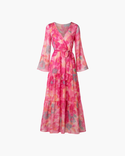 Brandt & Belle | Stilvolles Midi-Kleid aus Seidenmix