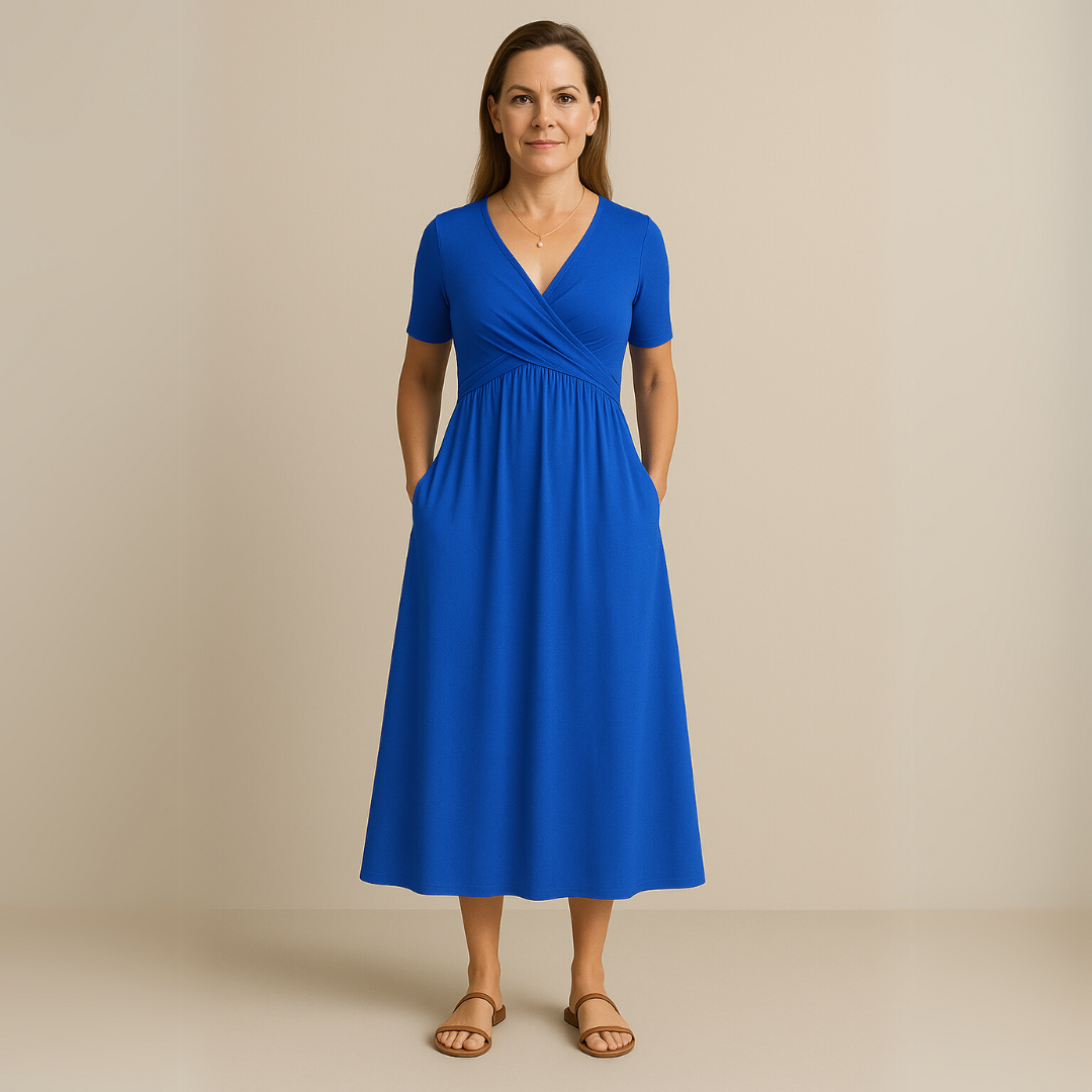 Therese™ – Luftiges a-linie maxikleid
