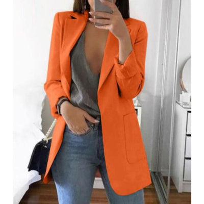 Formeller Langarm Blazer Für Damen | Arbeit