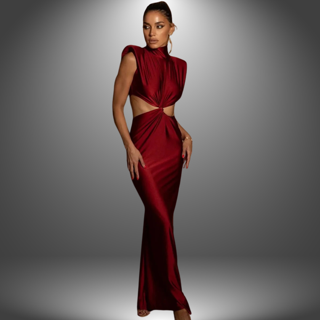 Marie© | Elegantes, handgefertigtes langes Kleid