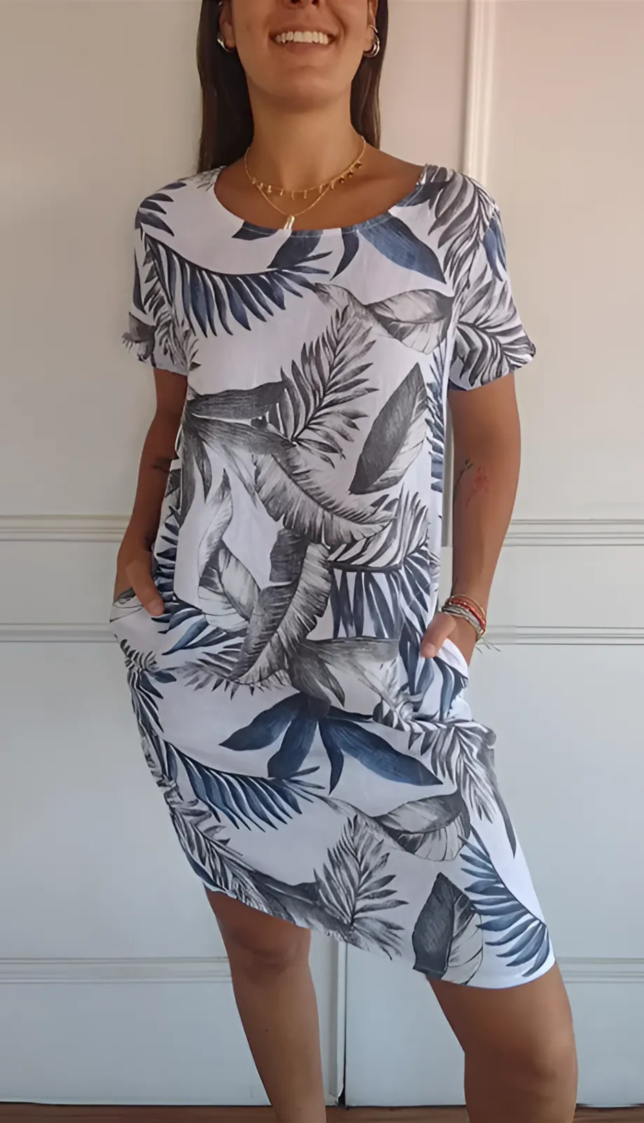 Mechthild® | Bequemes rundes Kleid