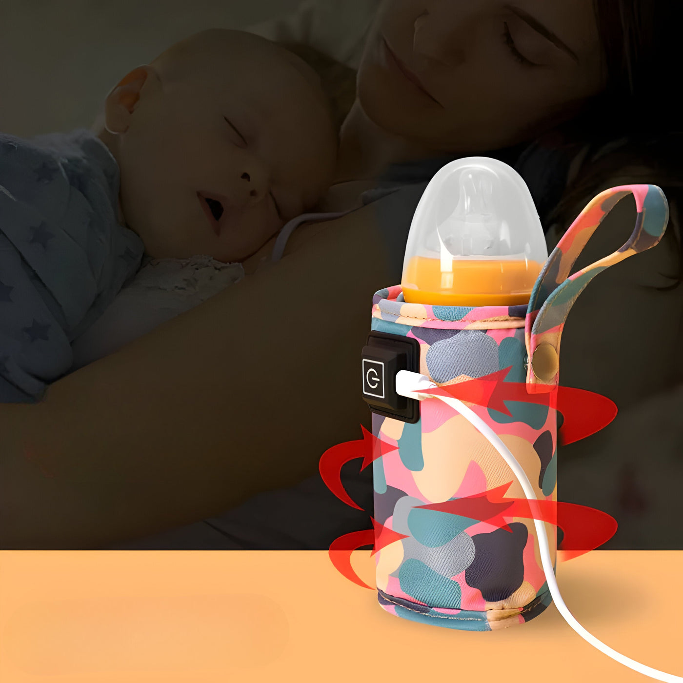 WarmiBag - USB-solierter Babyflaschenwärmer