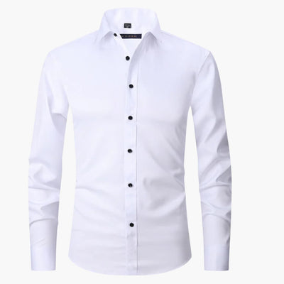 Herrenhemd mit Stretch und langen Ärmeln für jede Saison