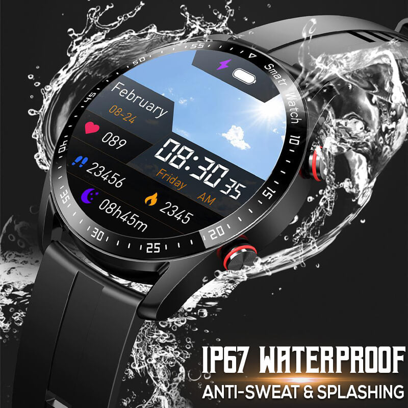 Multifunktionale Smartwatch mit Blutzuckermessung & NFC