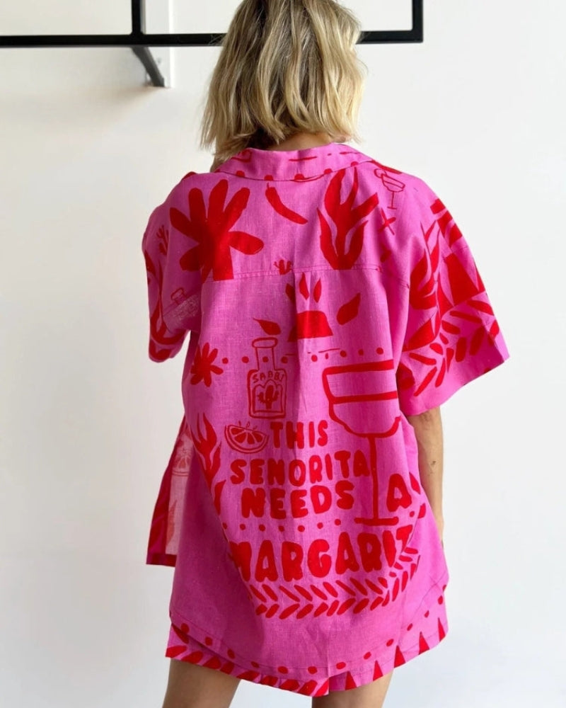 Weiches Sommer-Lounge-Set für Damen | Bequem