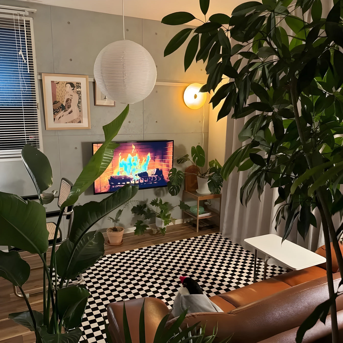 LumenAura Light – Minimalistische Japanische Hängelampe