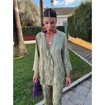 Eloise | Eleganter Jacquard-Blazer