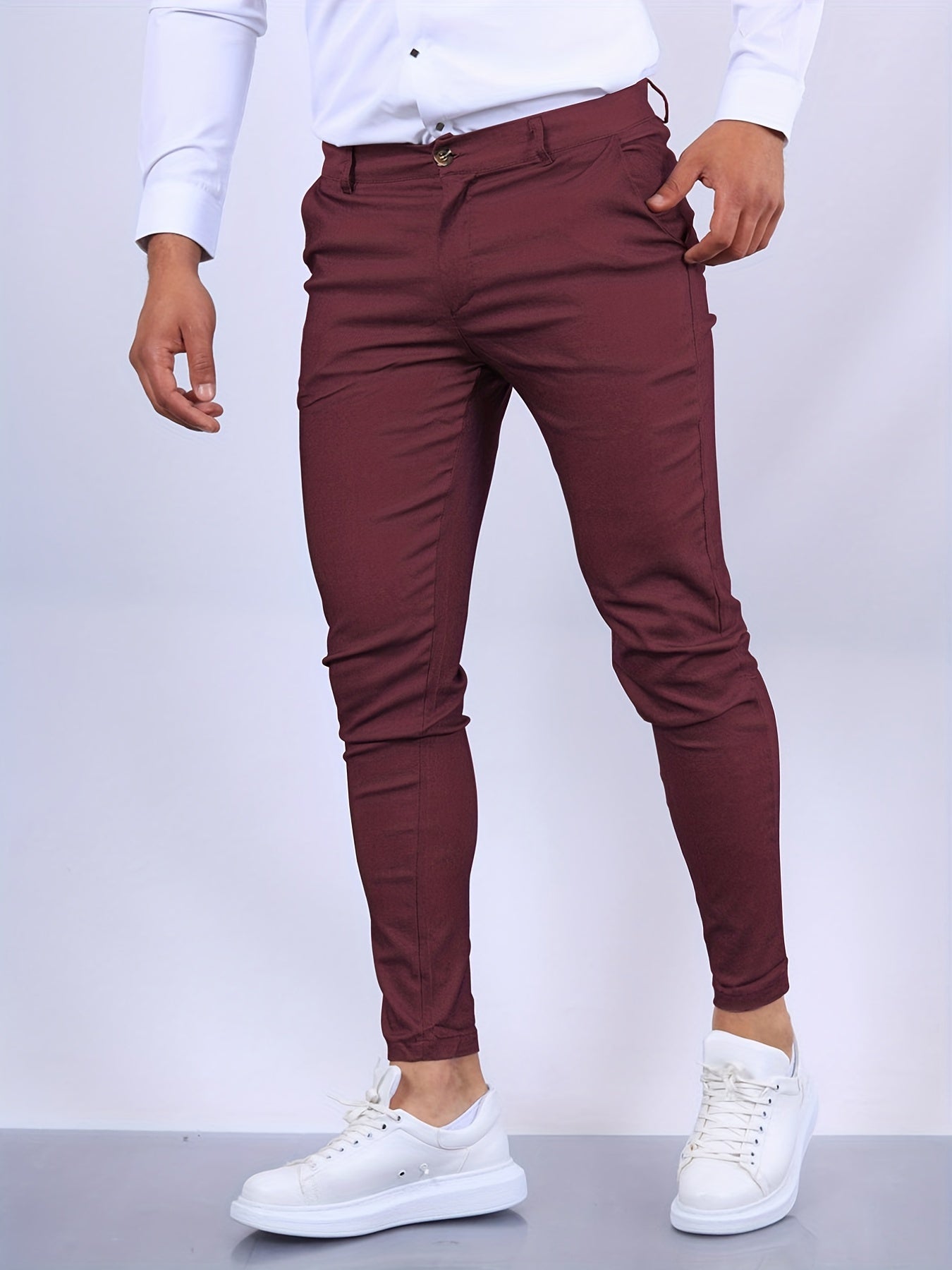 Herren Hose Slim Fit | Leicht Tragbar