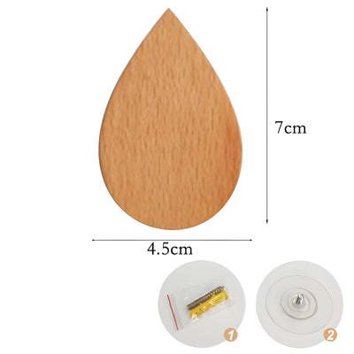 WoodWhimsy Hook - Tierförmiger Wandhaken aus Holz