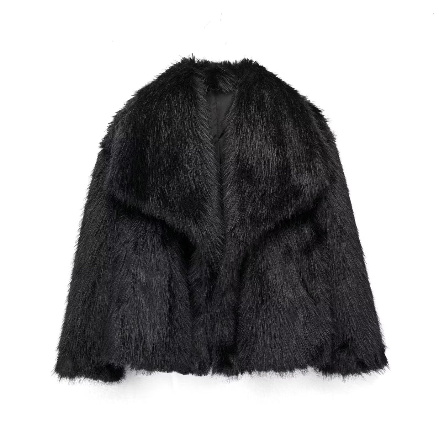 Mila | Luxuriöser Faux Fur Mantel für stilvolle Wintertage