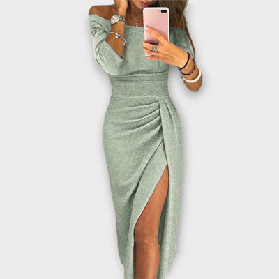 Lore®️ - Elegantes Off-Shoulder Kleid