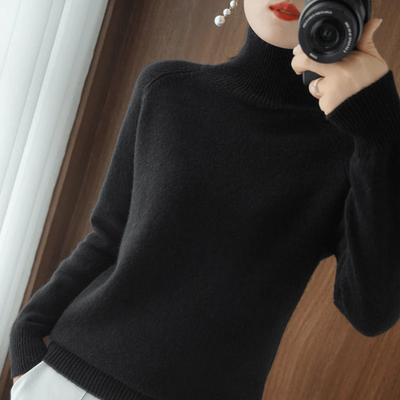 CLAELLE - Rollkragenpullover– Minimalismus trifft auf Eleganz