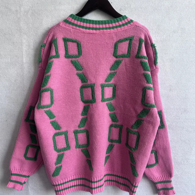 Calie – Oversize-Cardigan mit modernem Muster