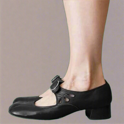 GERDA | Retro Mary-Jane-Schuhe mit bequemem Absatz