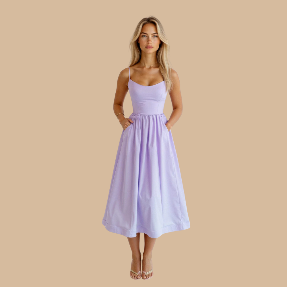 ALMAY - Trägerkleid – Sommerleicht feminin elegant