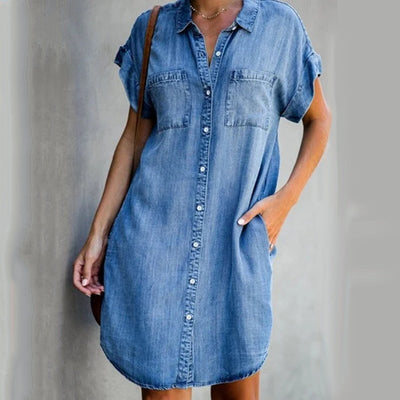 Brandt & Belle | Denim Midi Kleid