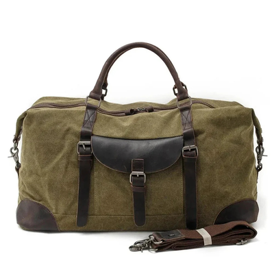 GILBERT - Weekender aus Canvas & Leder – Dein stilvoller Begleiter fürs Wochenende