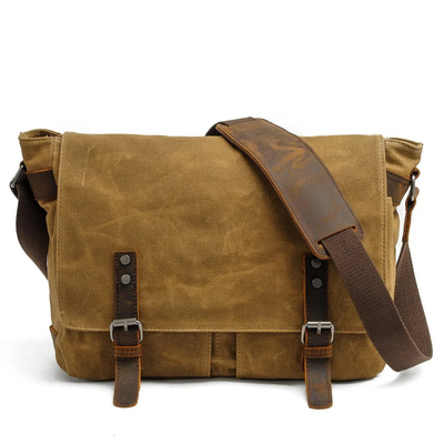 OSSLO - Vintage Messenger Bag – Funktion trifft Abenteuer