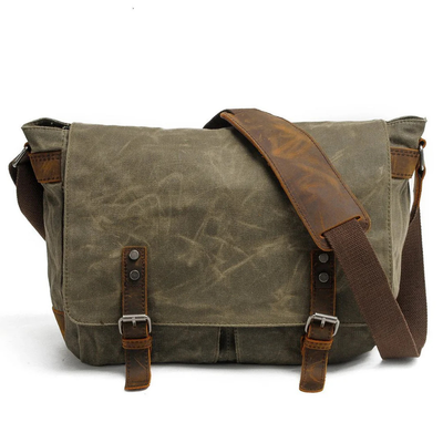 OSSLO - Vintage Messenger Bag – Funktion trifft Abenteuer