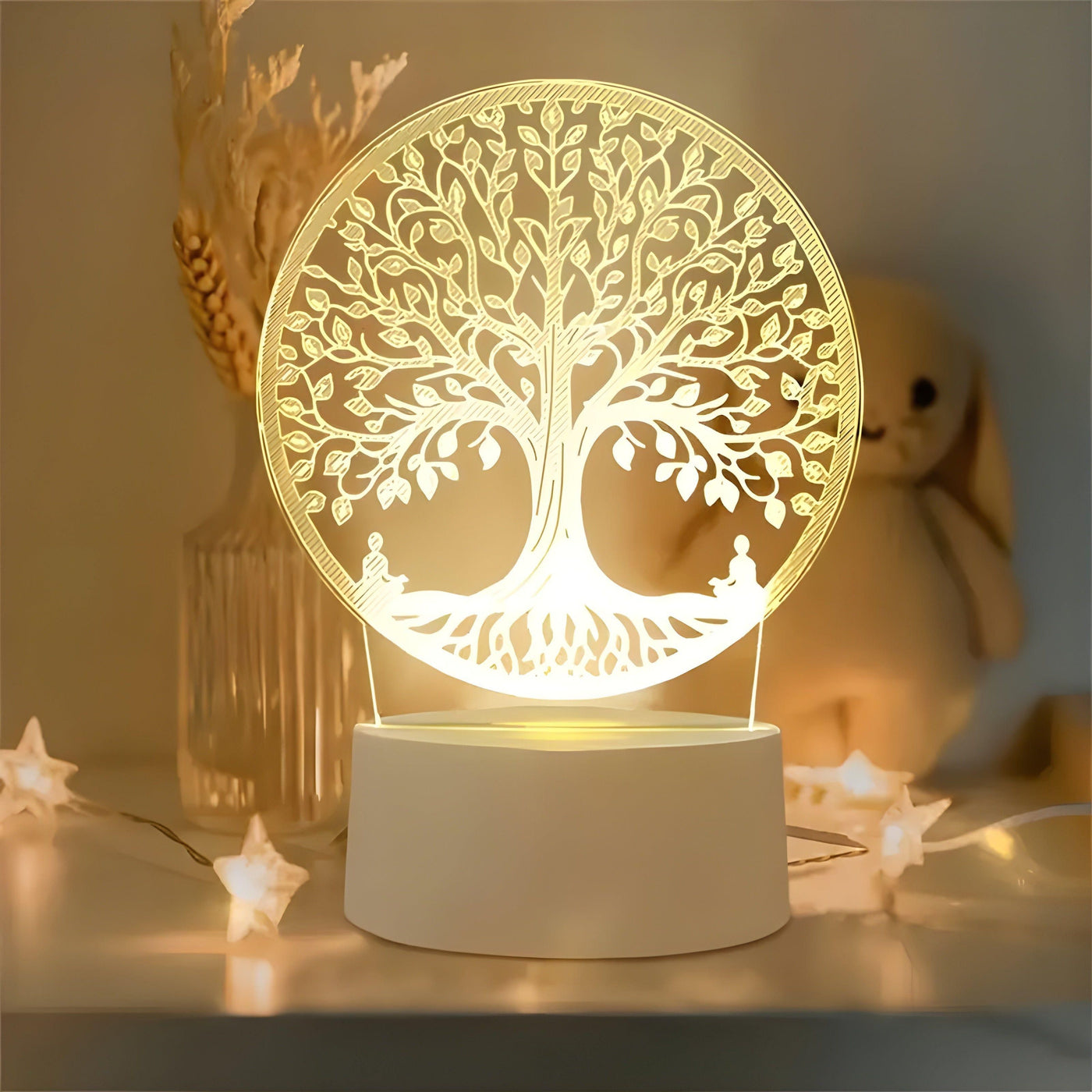 IllumiDecor Light - Dekoratives 3D LED-Nachtlicht