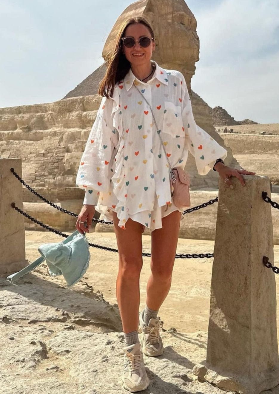 Amira | Herz-Print Zweiteiler-Set – Perfekt für entspannte Sommertage