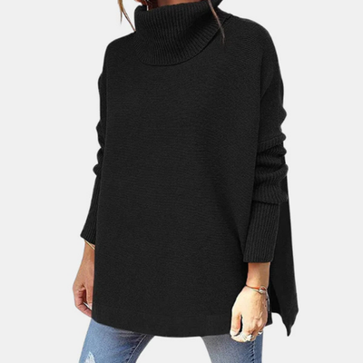 Aglae - Oversize-Rollkragenpullover für Damen