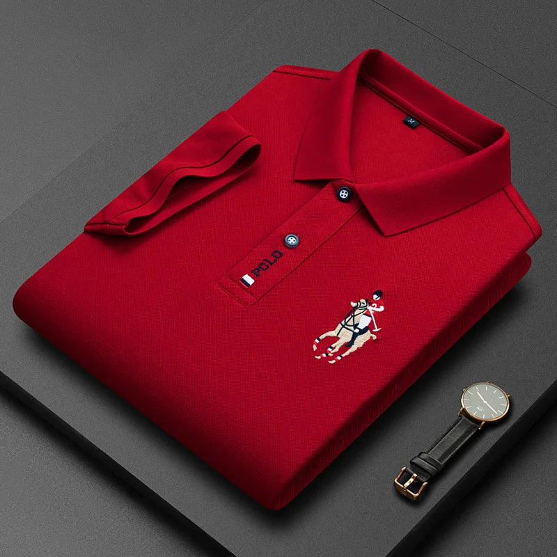 Lanfranc - Polo-Shirt Für Männer mit Stil - Kurze Ärmel, Klassischer Kragen