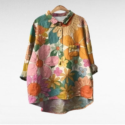 Michaela | Leichte Bluse aus Premium-Materialien